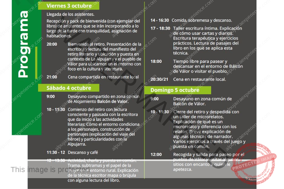 retiro literario La Alpujarra Experience octubre (3)