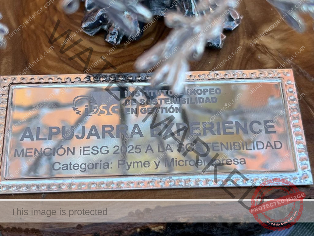 premio Alpujarra Experiencie Turismo Sostenible reconocimiento (4)