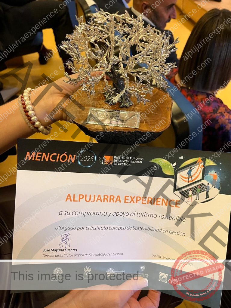 premio Alpujarra Experiencie Turismo Sostenible reconocimiento (4)