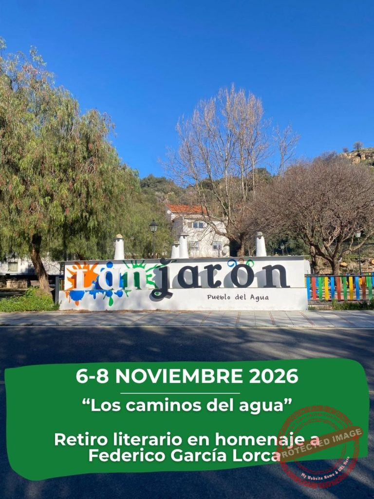 retiro literario Lorca en Lanjaron Alpujarra experience 3
